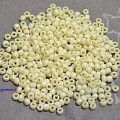 Материалы для творчества handmade. Livemaster - original item 10 grams Toho 8/0 51 light beige Japanese TOHO beads opaque. Handmade.