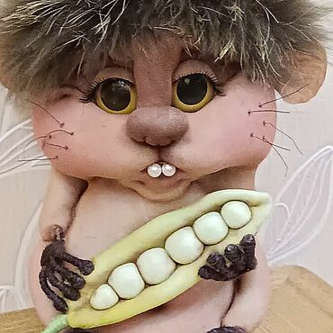 Куклы и игрушки ручной работы. Ярмарка Мастеров - ручная работа Хомяк). Handmade.