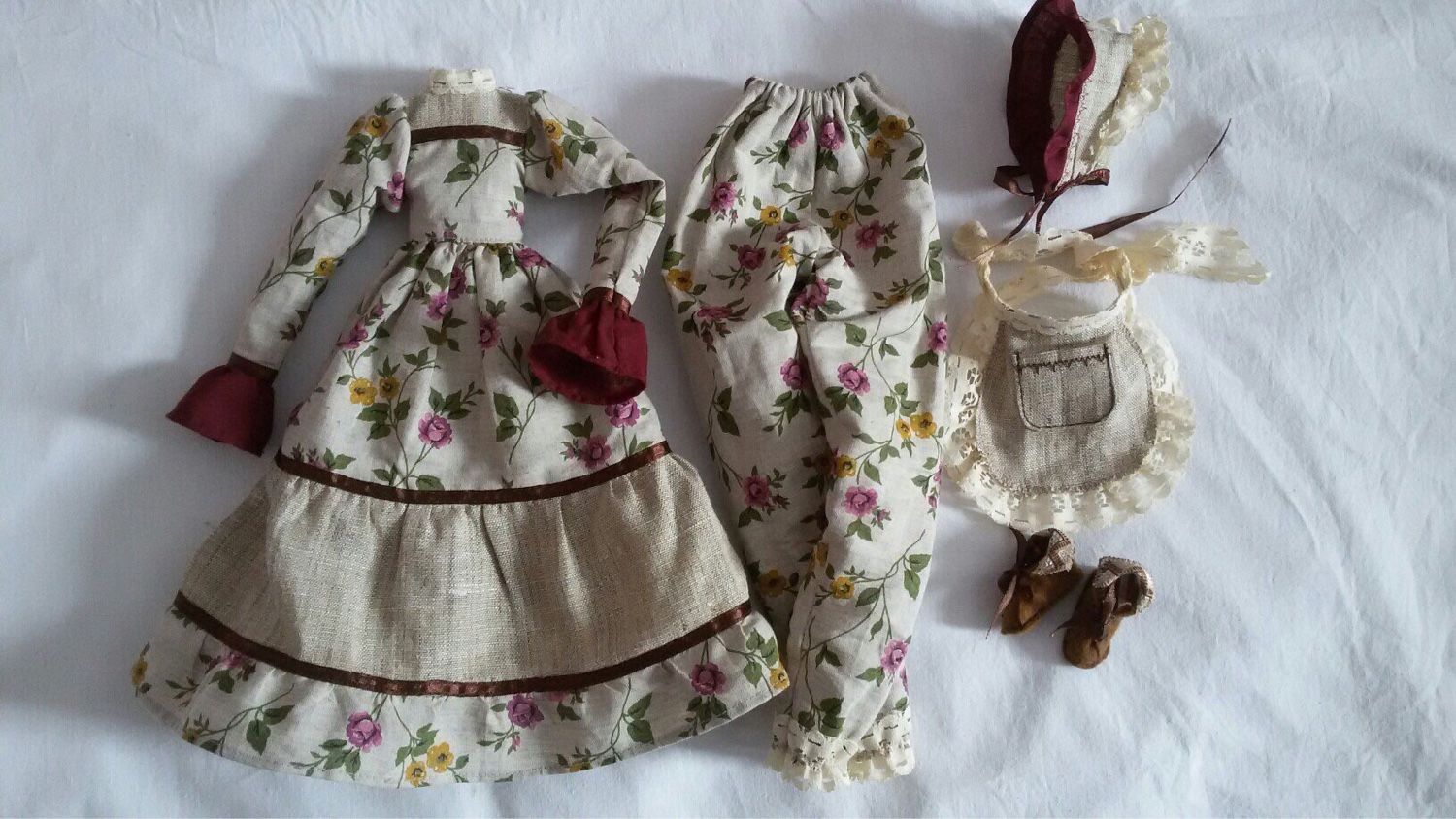 Одежда для куклы тильды из ткани своими руками