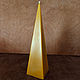 Pyramid candle 20cm wax interior high, Candles, Moscow,  Фото №1