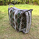 Transformer bag-backpack made of Python PEGAS. Bucketbag. Exotic Workshop Python Fashion. My Livemaster. Фото №4