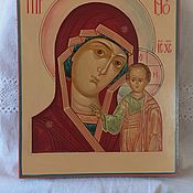На заказ. Рукописная икона Преподобной Марии Египетской