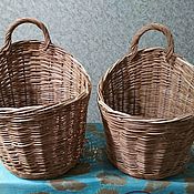Для дома и интерьера handmade. Livemaster - original item Basket hanging wicker from a vine. Handmade.