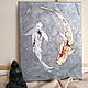 Order Painting of fish with a potala Koi carp. art-magazinchik-klevera-bleka. Livemaster. . Pictures Фото №3