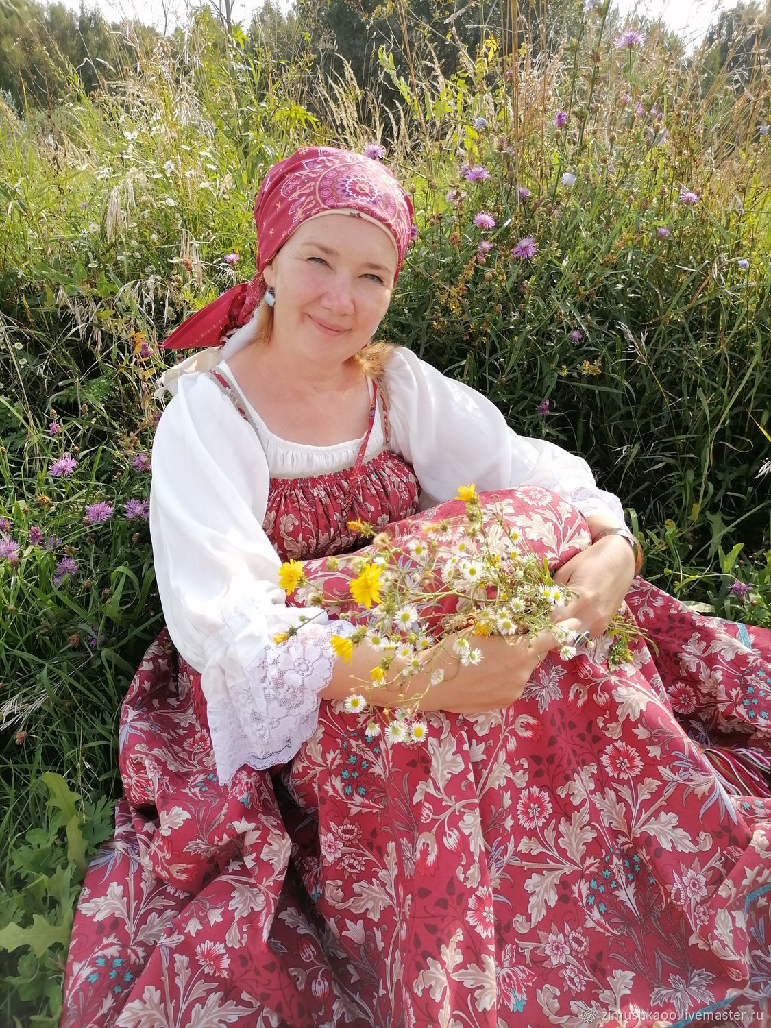'Varvara ' traditional round sundress, Costumes3, Bryansk,  Фото №1