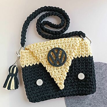 Сумки ручной работы. Ярмарка Мастеров - ручная работа Сумка-планшет Volkswagen. Handmade.