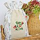 Bag with hand embroidery 'Lingonberry', Bags, Ekaterinburg,  Фото №1