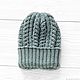 Knitted hat ' Chloe', Caps, Chelyabinsk,  Фото №1