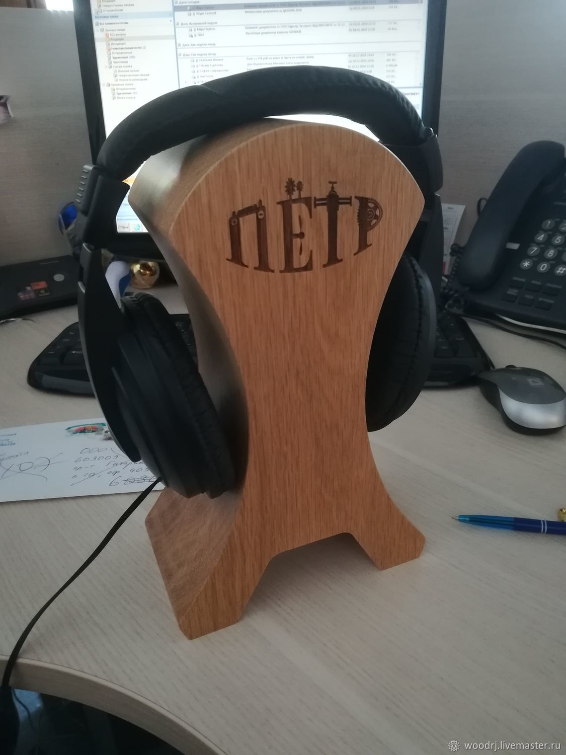 Подставка под наушники – заказать на Ярмарке Мастеров – HSEEDRU ...