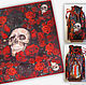 Cloth bag for Tarot Santa Muerte — Santa Muerte Tarot, Ritual attributes, Ufa,  Фото №1