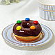 Donuts con M & m 13. Mulyazhi. Models of dishes. florist_lyudmila. Интернет-магазин Ярмарка Мастеров.  Фото №2