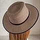 Шляпа БАРСЕЛОНА:. Шляпы. Лидия Бондарева (Right Hats). Ярмарка Мастеров.  Фото №5