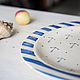 Sea cruise. A plate of food, ceramics. Plates. JaneCeramics. Online shopping on My Livemaster.  Фото №2