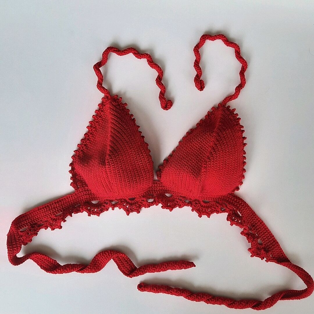 Купальник дизайнерский связан крючком в интернет-магазине Ярмарка ...