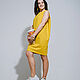 Mustard dress 42/44 size. Dresses. BORMALISA. Online shopping on My Livemaster.  Фото №2