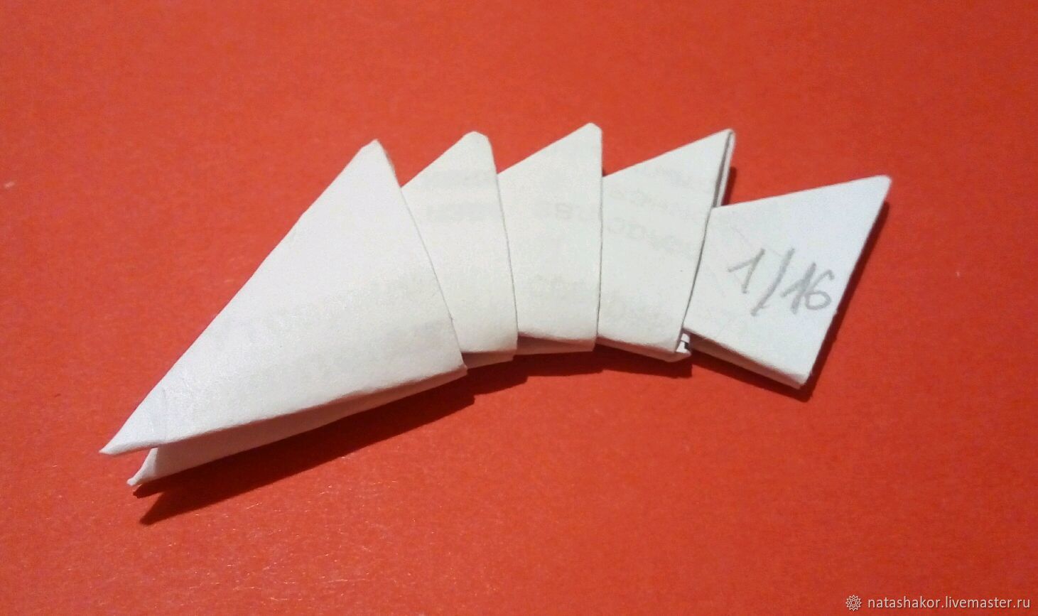 Тигрёнок в технике оригами. Мастер-класс 🐯