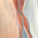 Nude Girl painting, Oil painting on Canvas. Pictures. myfoxyart (MyFoxyArt). Online shopping on My Livemaster.  Фото №2