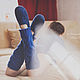 Felt Slippers with socks 'Blue'. Slippers. Oksana Vladarskaya. Online shopping on My Livemaster.  Фото №2