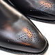 Men's ankle boots, made of genuine leather, with fur, with brogation!. Ankle boot. SHOES&BAGS. My Livemaster. Фото №6