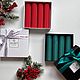 Подарочный набор свечей из вощины «Изумруд». Свечи. JULIET CANDLES BOUTIQUE (juliet-candles). Ярмарка Мастеров.  Фото №6