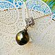 Order Pendant with Tahitian pearl to buy. luxuryclub. Livemaster. . Pendant Фото №3