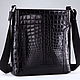 Men's bag made of genuine crocodile leather IMA0645B4, Men\'s bag, Moscow,  Фото №1