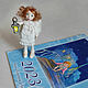 Angel with a flashlight Author's interior doll. Interior doll. KapustinaArt. Online shopping on My Livemaster.  Фото №2