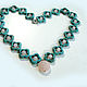Necklace Turquoise with Rose Quartz. Necklace. Bijoudelice. My Livemaster. Фото №6