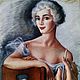 Painting Portrait of a ballerina 40*50 cm, Pictures, Chekhov,  Фото №1