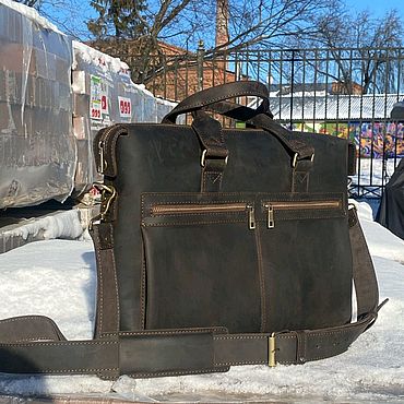 Сумки ручной работы. Ярмарка Мастеров - ручная работа Сумка-портфель "Street". Handmade.