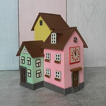 Для дома и интерьера ручной работы. Ярмарка Мастеров - ручная работа Домики: Интерьерные домики ручной работы из дерева.. Handmade.