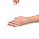 Bracelet thin 'Minimalism' bracelet without stones, strip. Hard bracelet. Irina Moro. My Livemaster. Фото №4