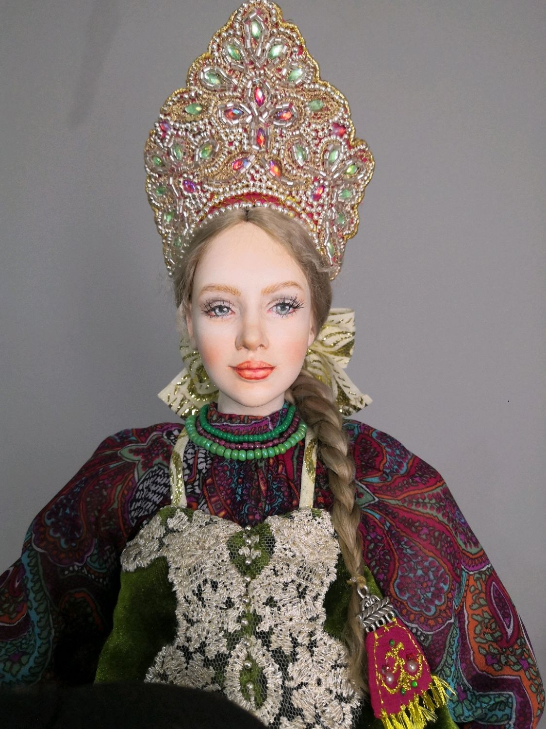 Василиса Самоваровна, Интерьерная кукла, Краснодар,  Фото №1