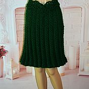 Одежда handmade. Livemaster - original item Knitted skirt,size 44-48.. Handmade.