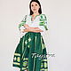 Skirt Boho with embroidery, 4 wedge, ethnic style, Bohemian, Skirts, Sevastopol,  Фото №1
