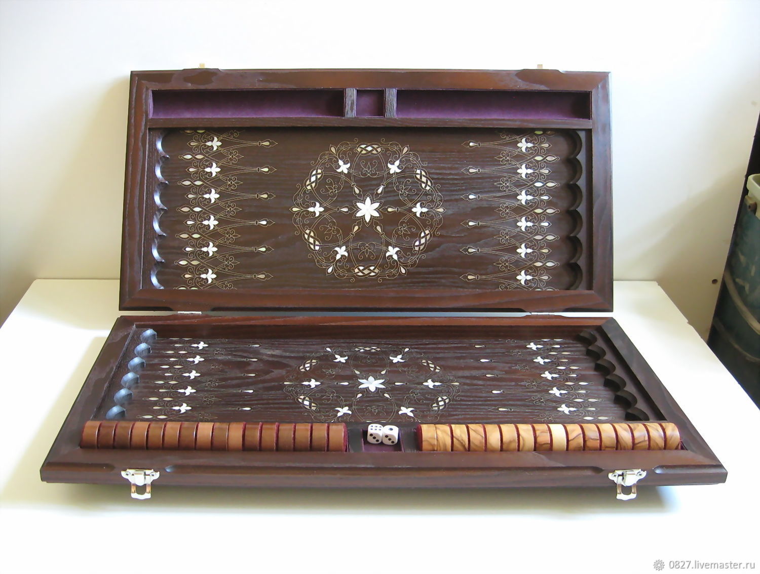 Нарды – заказать на Ярмарке Мастеров – P8K8QRU | Нарды и шашки, Воронеж