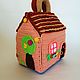 Knitted house-handbag for finger theater. Doll houses. Irina Shiryaeva. Ярмарка Мастеров.  Фото №4