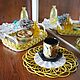 Set: Tray and openwork placemat. Trays. wicker baskets. My Livemaster. Фото №4