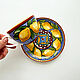 teacups: Lemons of Sicily. Single Tea Sets. ArtFlera (artflera). My Livemaster. Фото №4