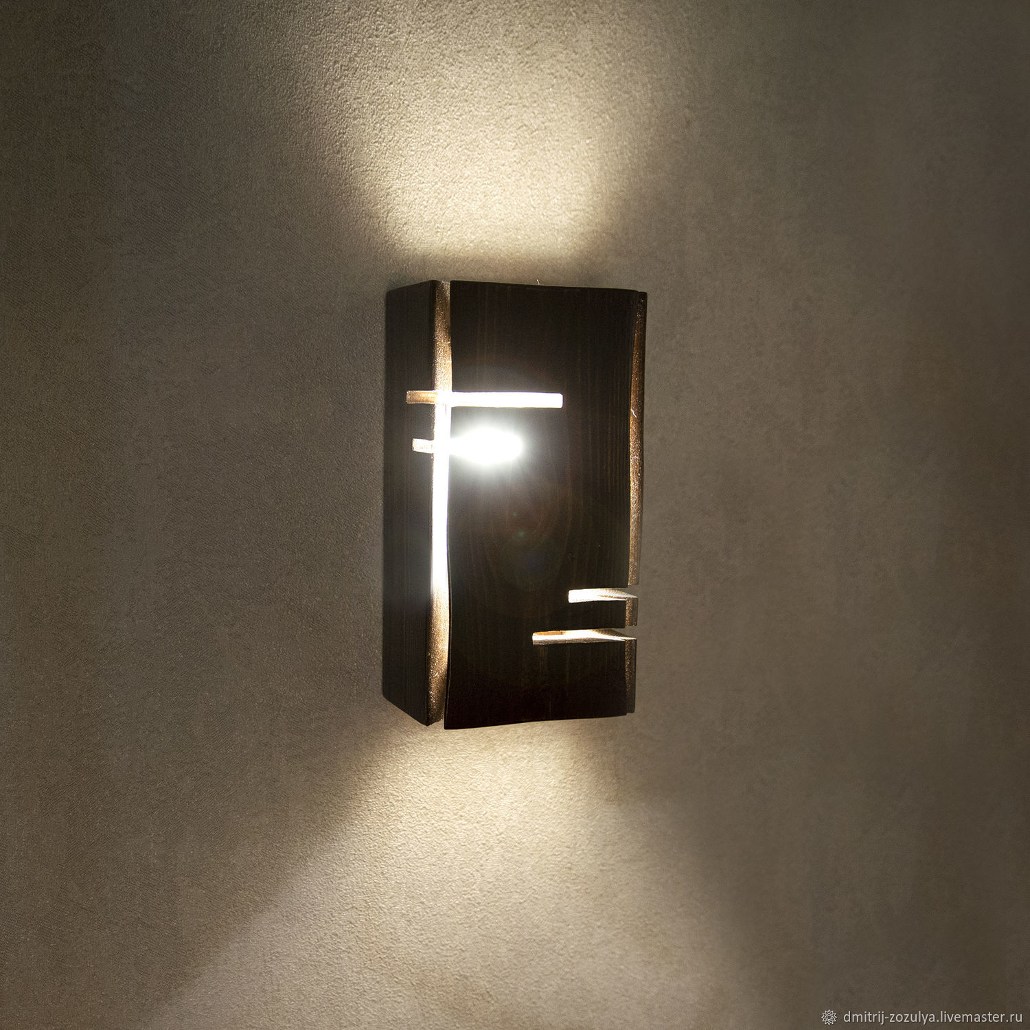 Светильник настенный из натурального дерева в интернет-магазине на ...