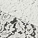 Кружево цветы белый на платье блузу, Ткани, Чебоксары,  Фото №1
