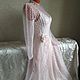 Elegant dress 'Beautiful Stranger-6', powder. Dresses. hand knitting from Galina Akhmedova. Online shopping on My Livemaster.  Фото №2