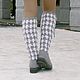 Order Demi-season boots ' Jenny'. KnittedBoots. Livemaster. . High Boots Фото №3