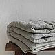 BLANKET WITH LINEN FILLER ' Healthy sleep', Blankets, Moscow,  Фото №1