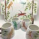 Painted porcelain. Tea set ' Autumn and dragonfly'. Tea & Coffee Sets. Frida Gots. My Livemaster. Фото №5