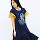 Bell dress with graphic embroidery ' Star trek', Dresses, Vinnitsa,  Фото №1