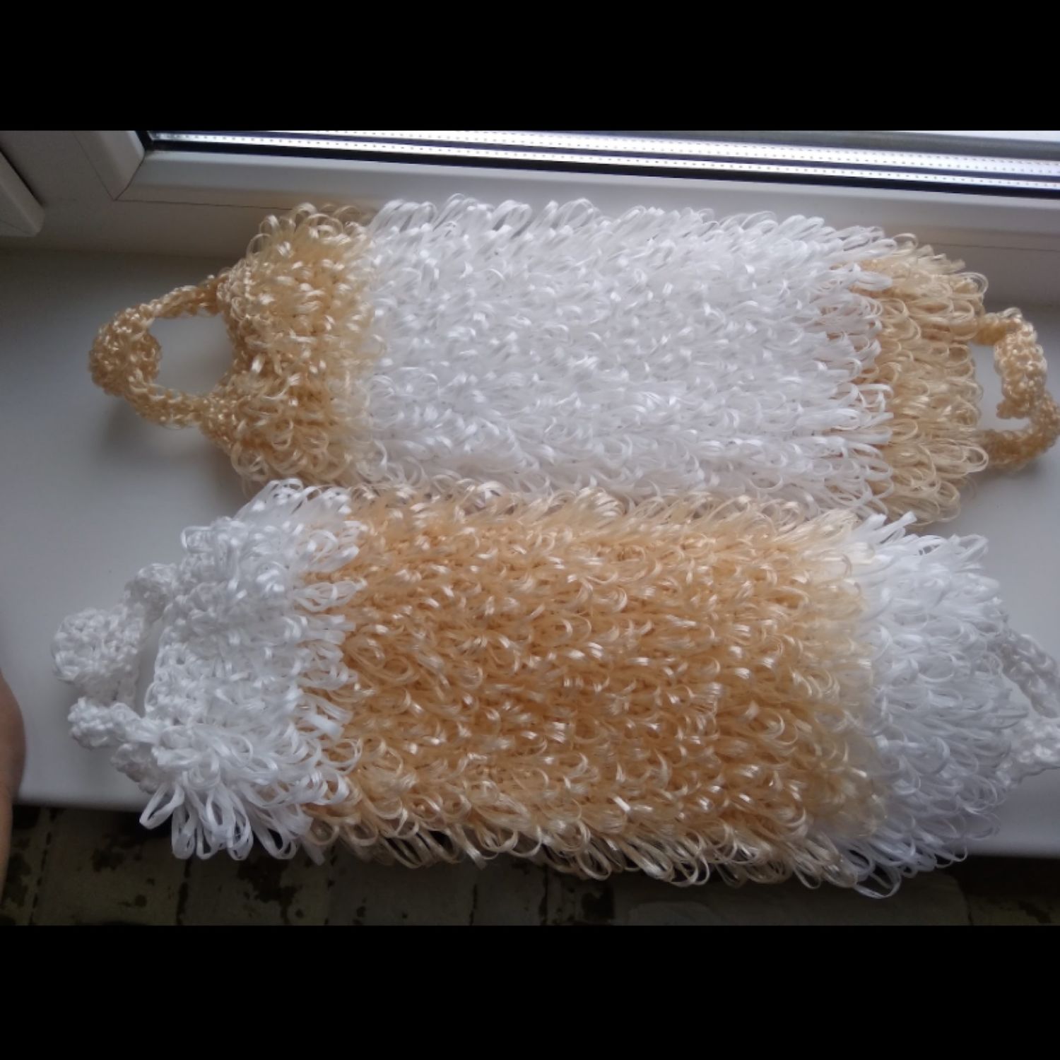 Вязаные вручную мочалки в интернет-магазине Ярмарка Мастеров по цене ...