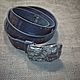Zombie Apocalypse style Leather Belt, Straps, Kurgan,  Фото №1