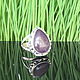 Luani ring with amethyst in 925 HC0021-2 silver. Rings. Sunny Silver. My Livemaster. Фото №5