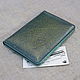 Case-case for documents or passports with embossing, Passport cover, Abrau-Durso,  Фото №1